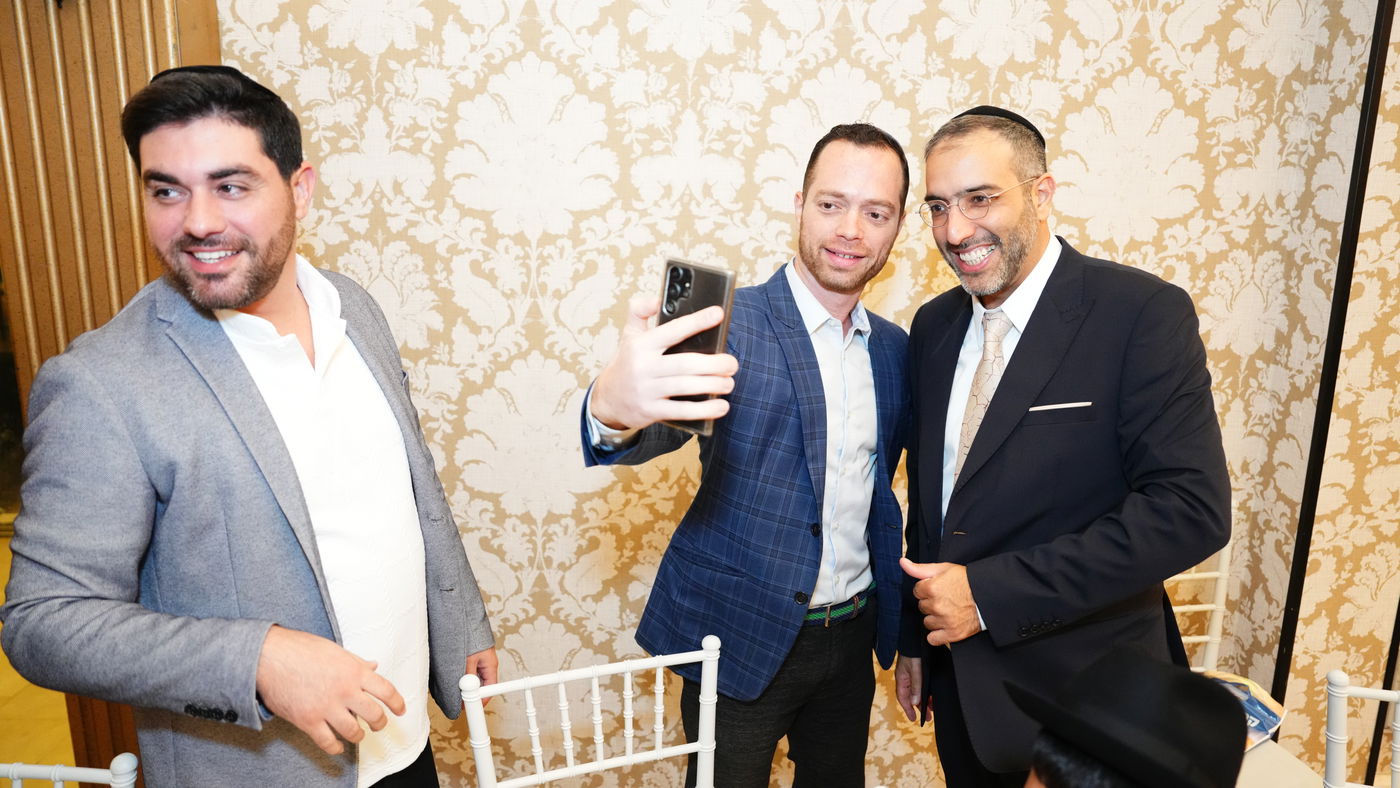 איתי גדסי בירמץ את בנו; מי הגיע לאחל מזל טוב? | צפו בתיעוד נרחב