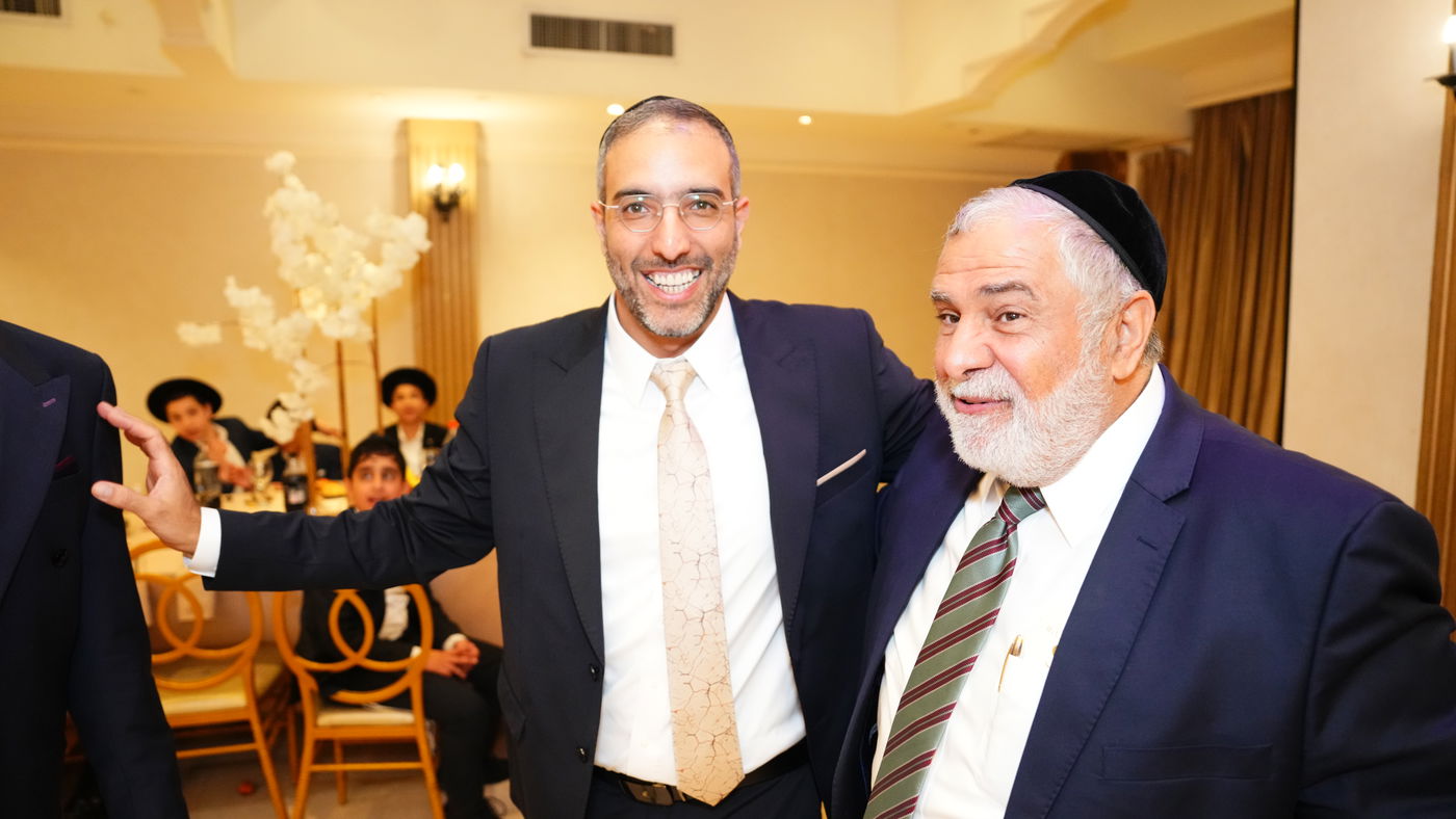 איתי גדסי בירמץ את בנו; מי הגיע לאחל מזל טוב? | צפו בתיעוד נרחב