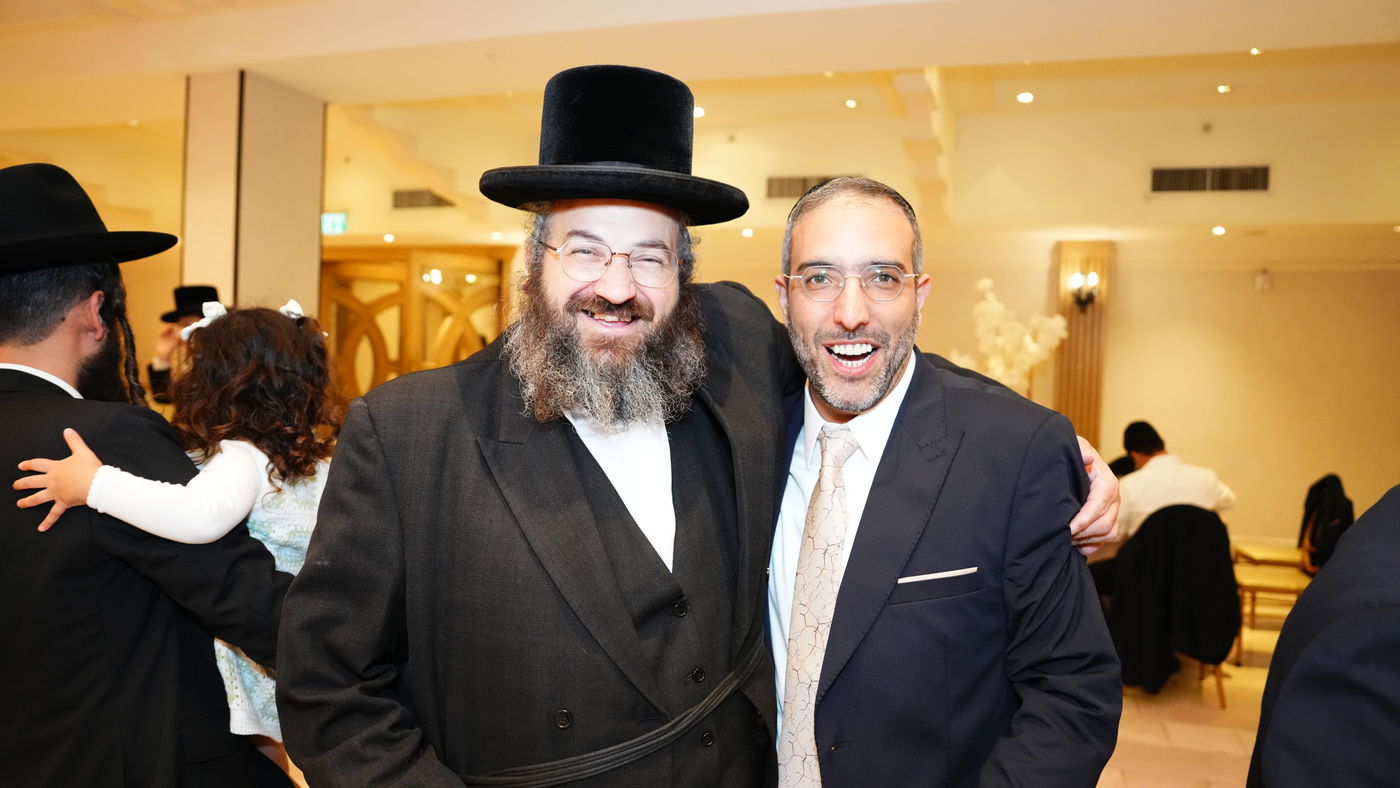 איתי גדסי בירמץ את בנו; מי הגיע לאחל מזל טוב? | צפו בתיעוד נרחב