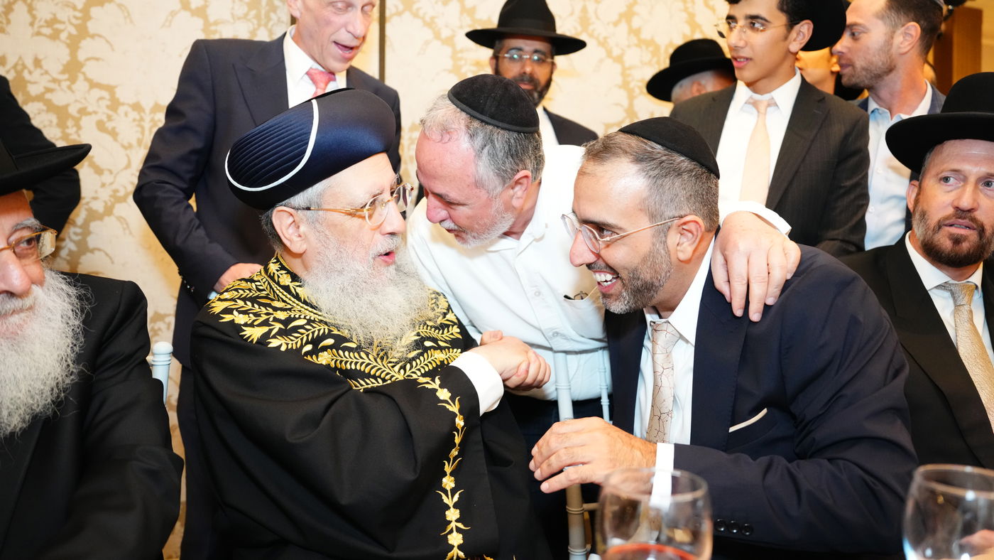 איתי גדסי בירמץ את בנו; מי הגיע לאחל מזל טוב? | צפו בתיעוד נרחב