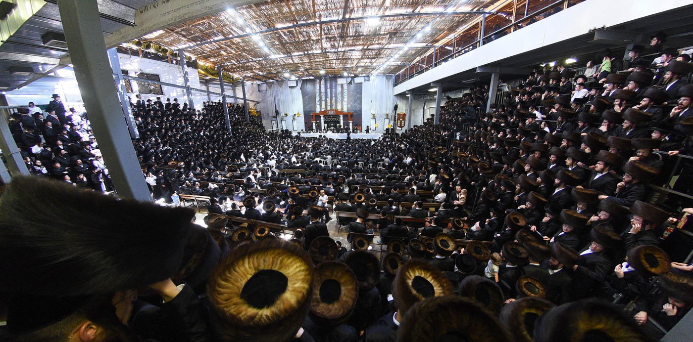 ערב יום כיפור אצל האדמו"ר מויז'ניץ