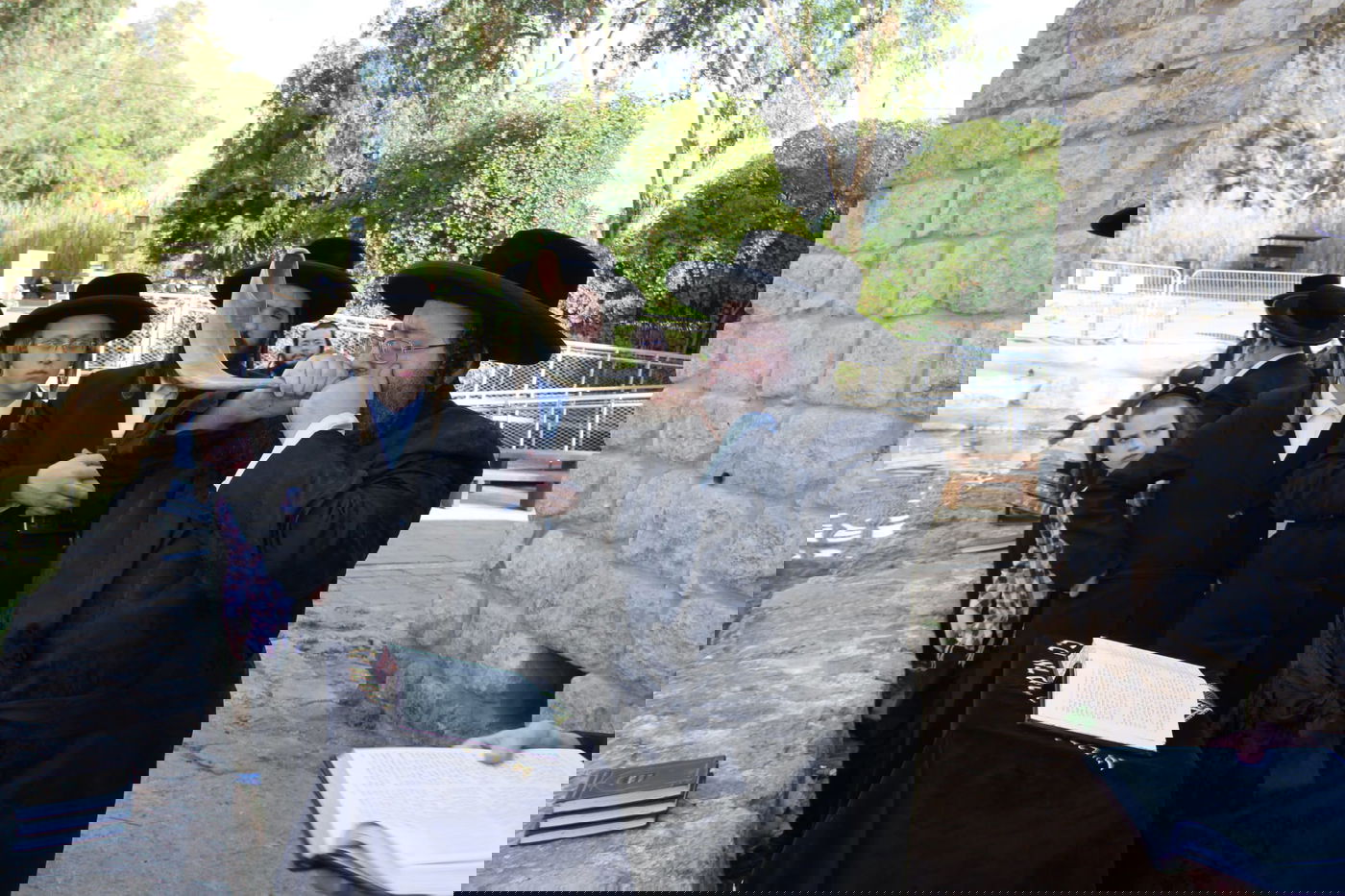  האדמו"ר מצאנז ז'ימגראד בתשליך