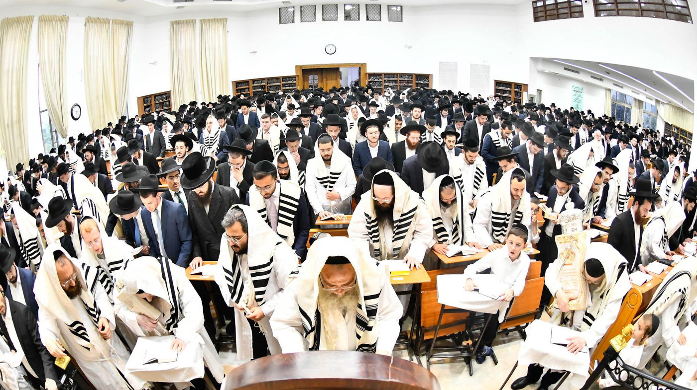 ערב יום כיפור בישיבת סלבודקה