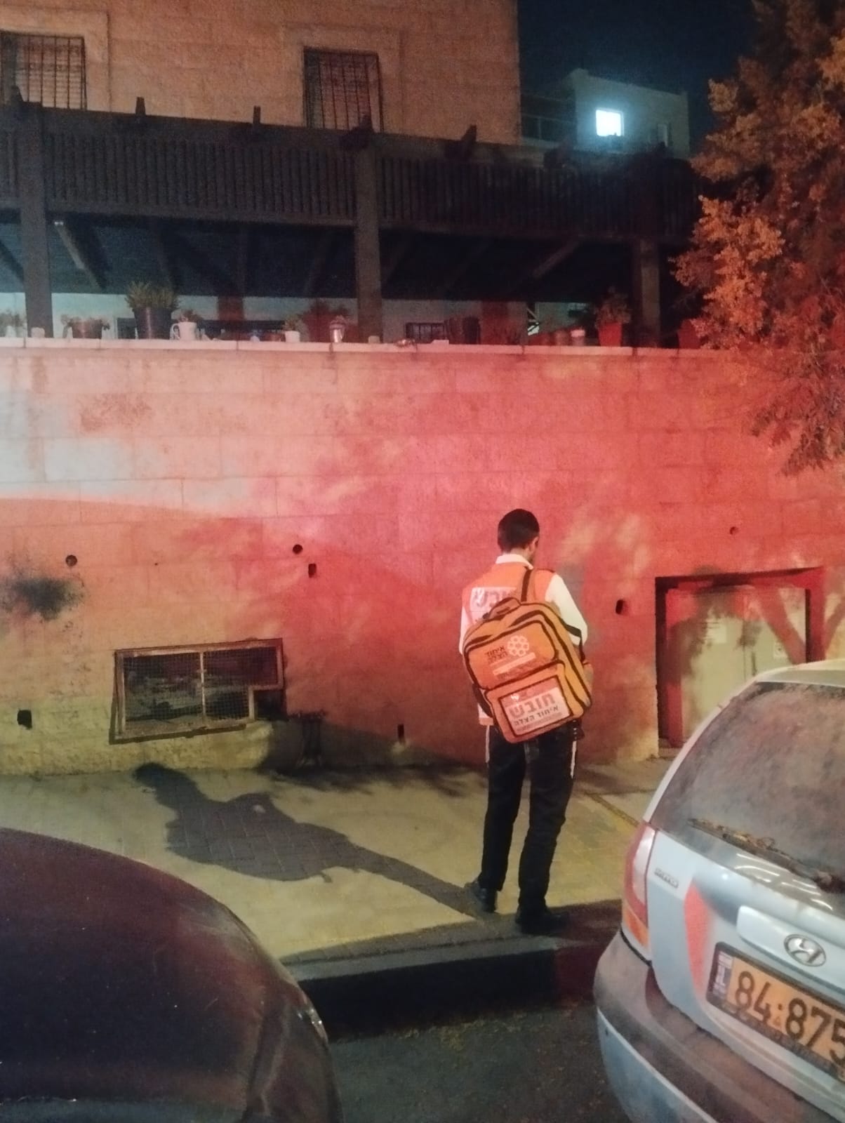 זירת האירוע בירושלים