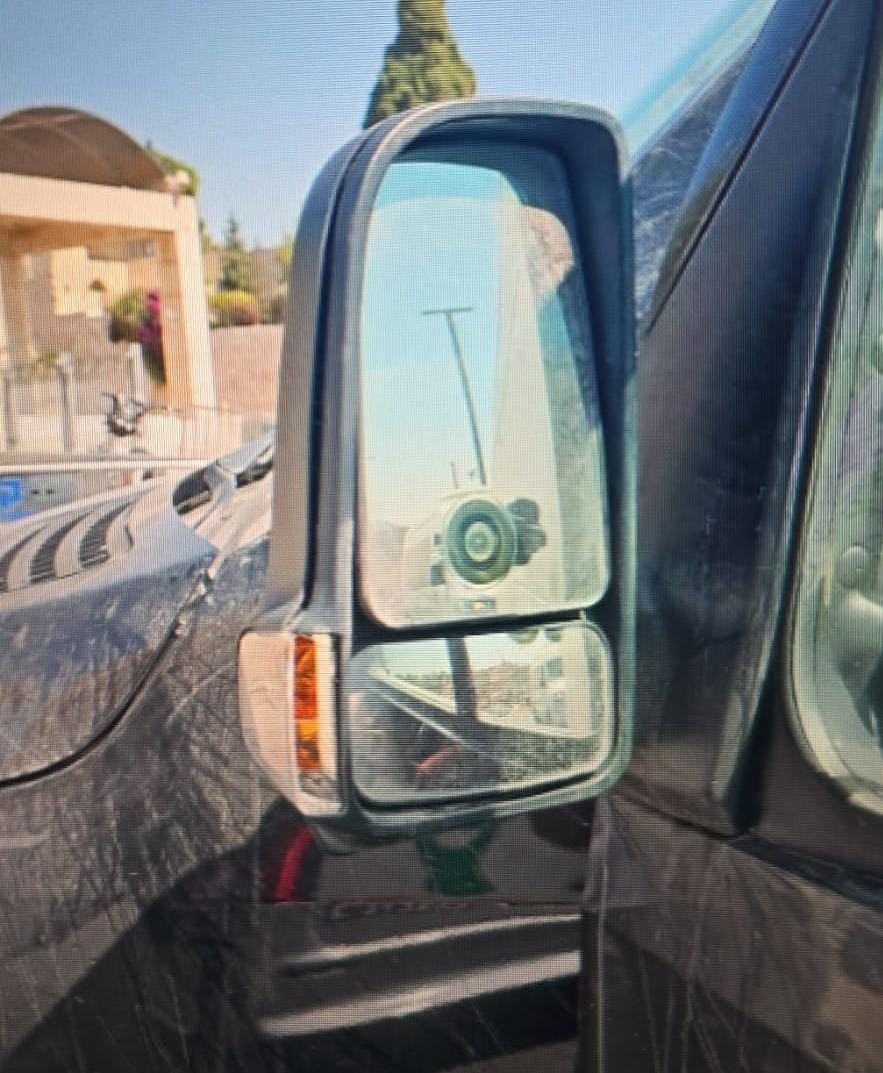 הנזק שנגרם לאוטובוס