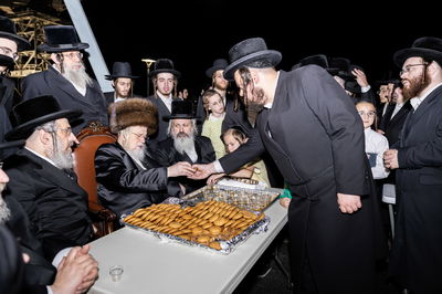 ערב יום כיפור בחצה"ק מונקאטש