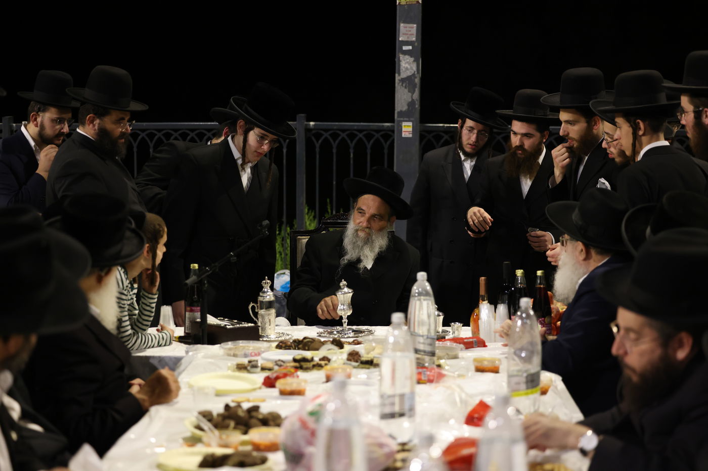 האדמו"ר מאשלג באתרא קדישא מירון