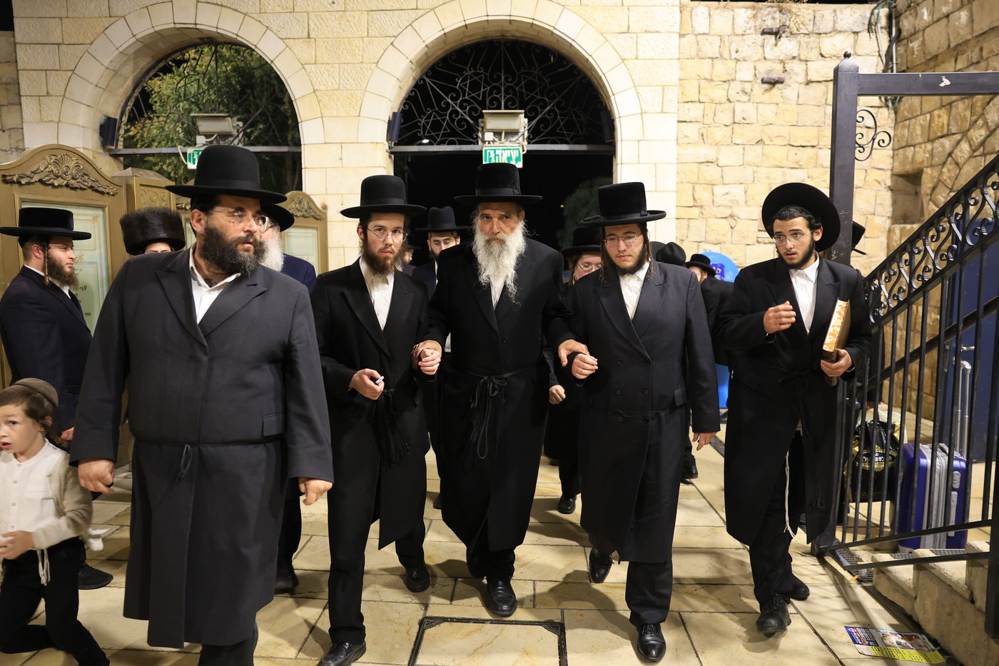 האדמו"ר מאשלג באתרא קדישא מירון