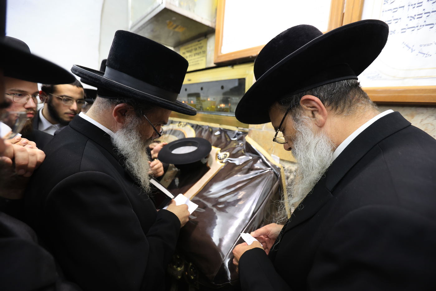 האדמו"ר מאשלג באתרא קדישא מירון