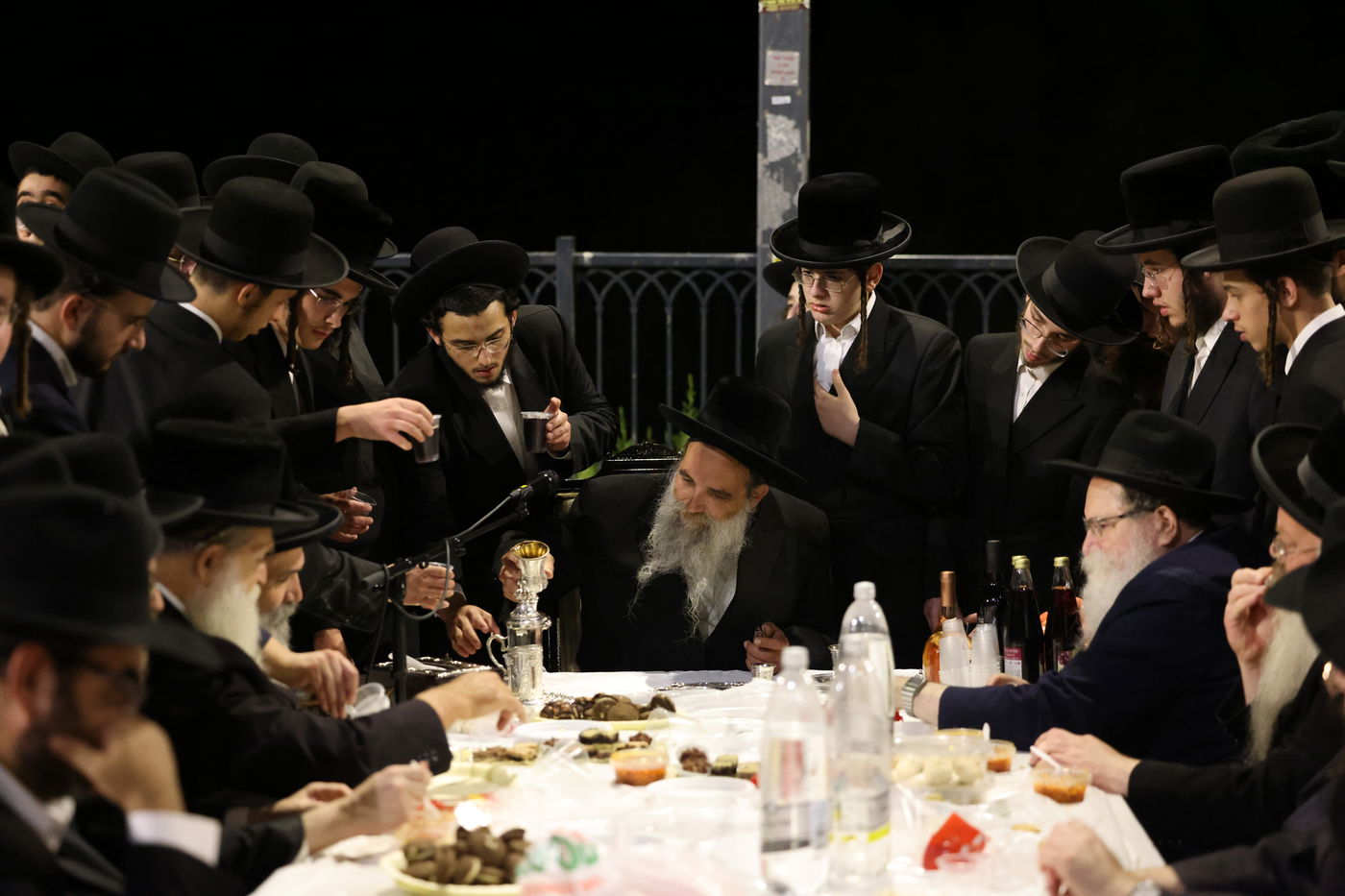 האדמו"ר מאשלג באתרא קדישא מירון