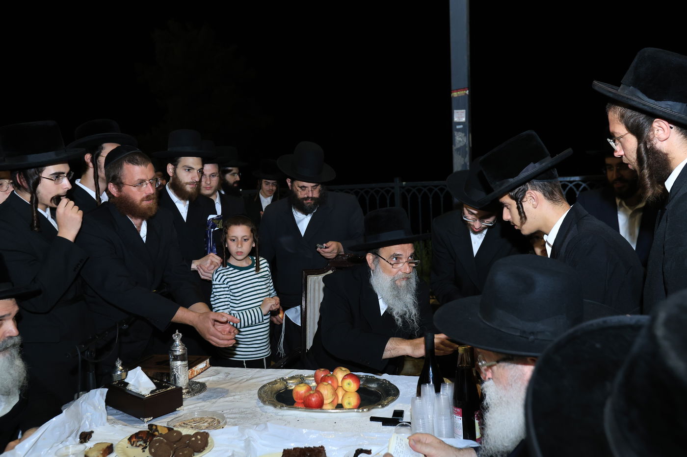 האדמו"ר מאשלג באתרא קדישא מירון