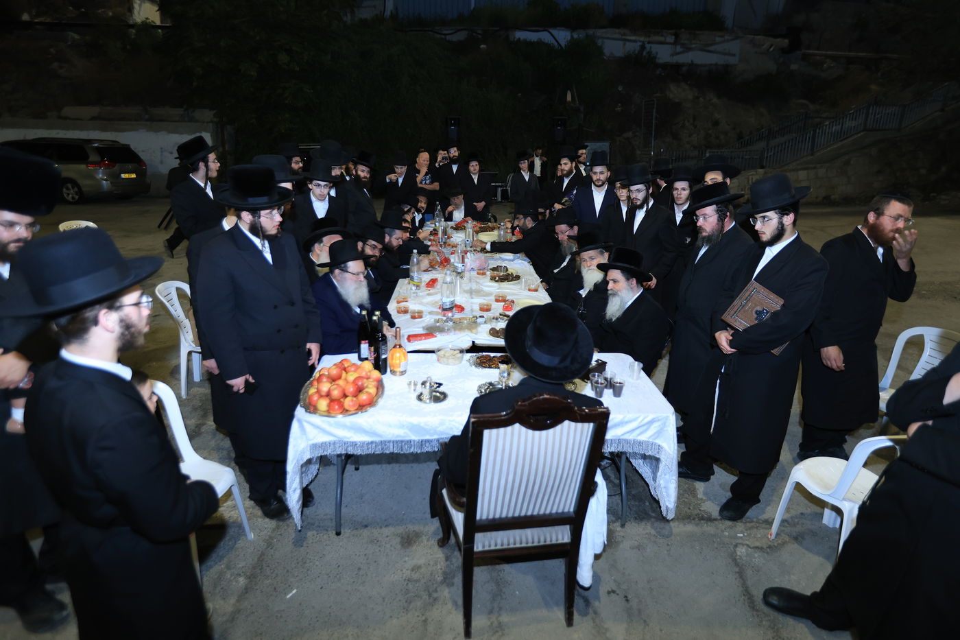 האדמו"ר מאשלג באתרא קדישא מירון