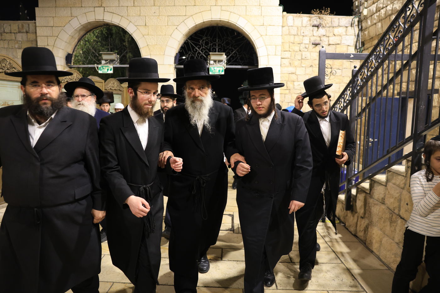 האדמו"ר מאשלג באתרא קדישא מירון