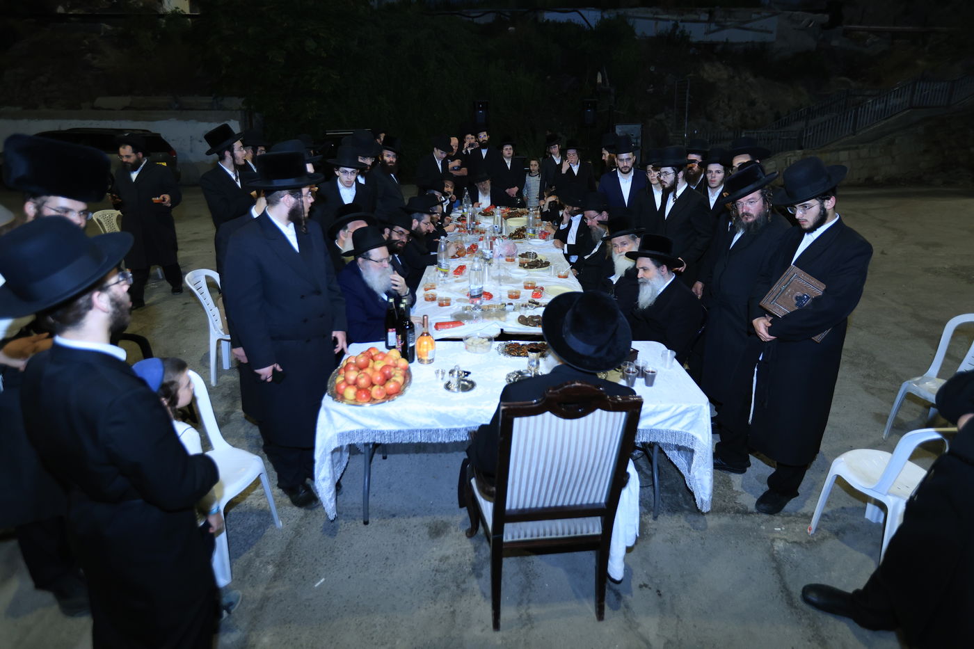 האדמו"ר מאשלג באתרא קדישא מירון