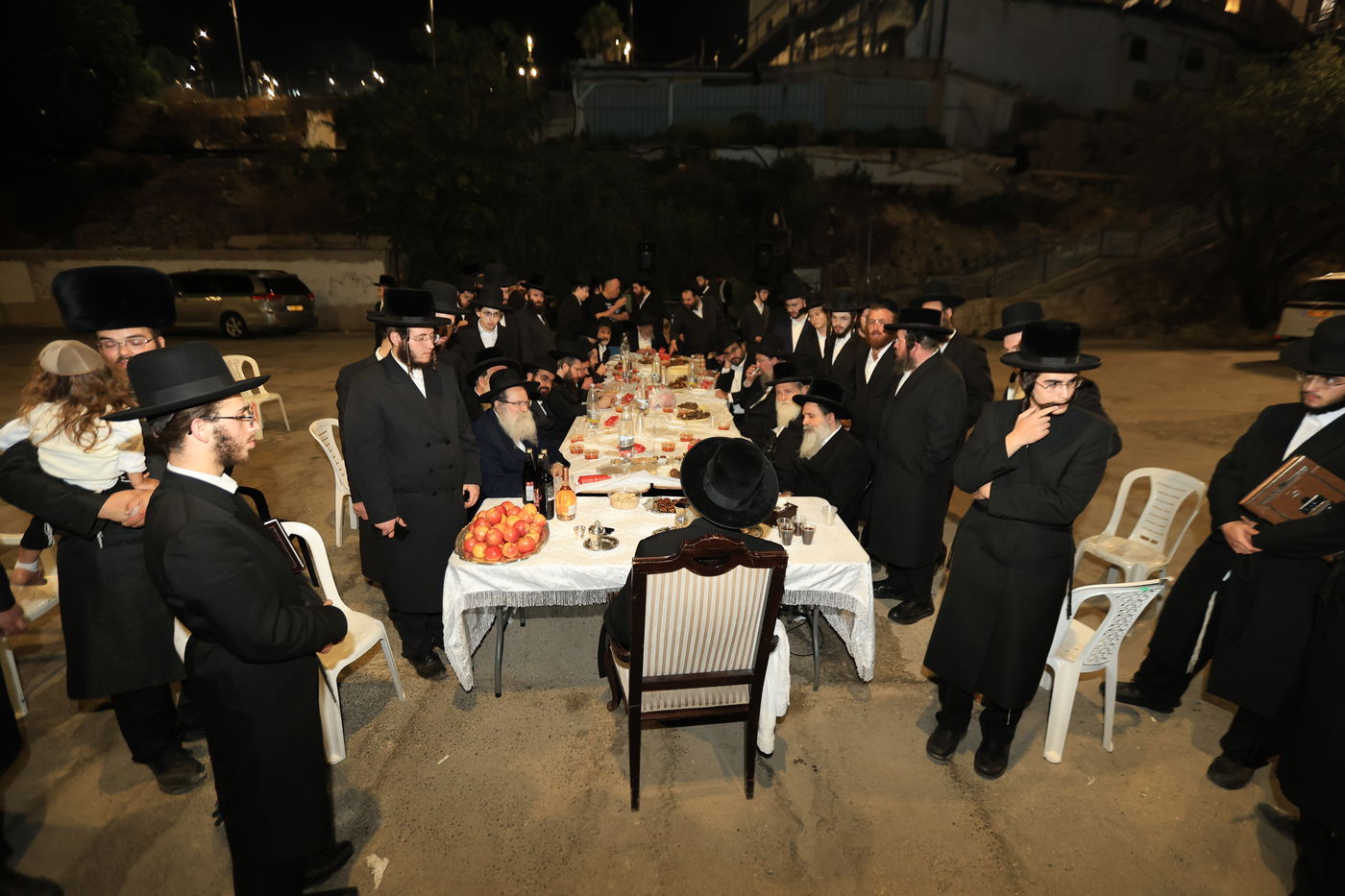 האדמו"ר מאשלג באתרא קדישא מירון