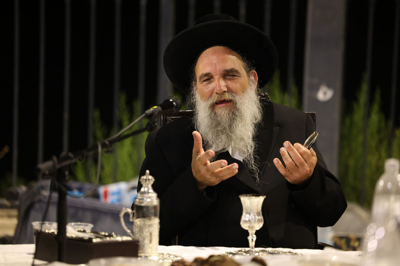 האדמו"ר מאשלג באתרא קדישא מירון