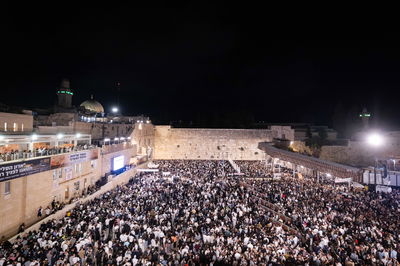 עשרות אלפים בסליחות בכותל