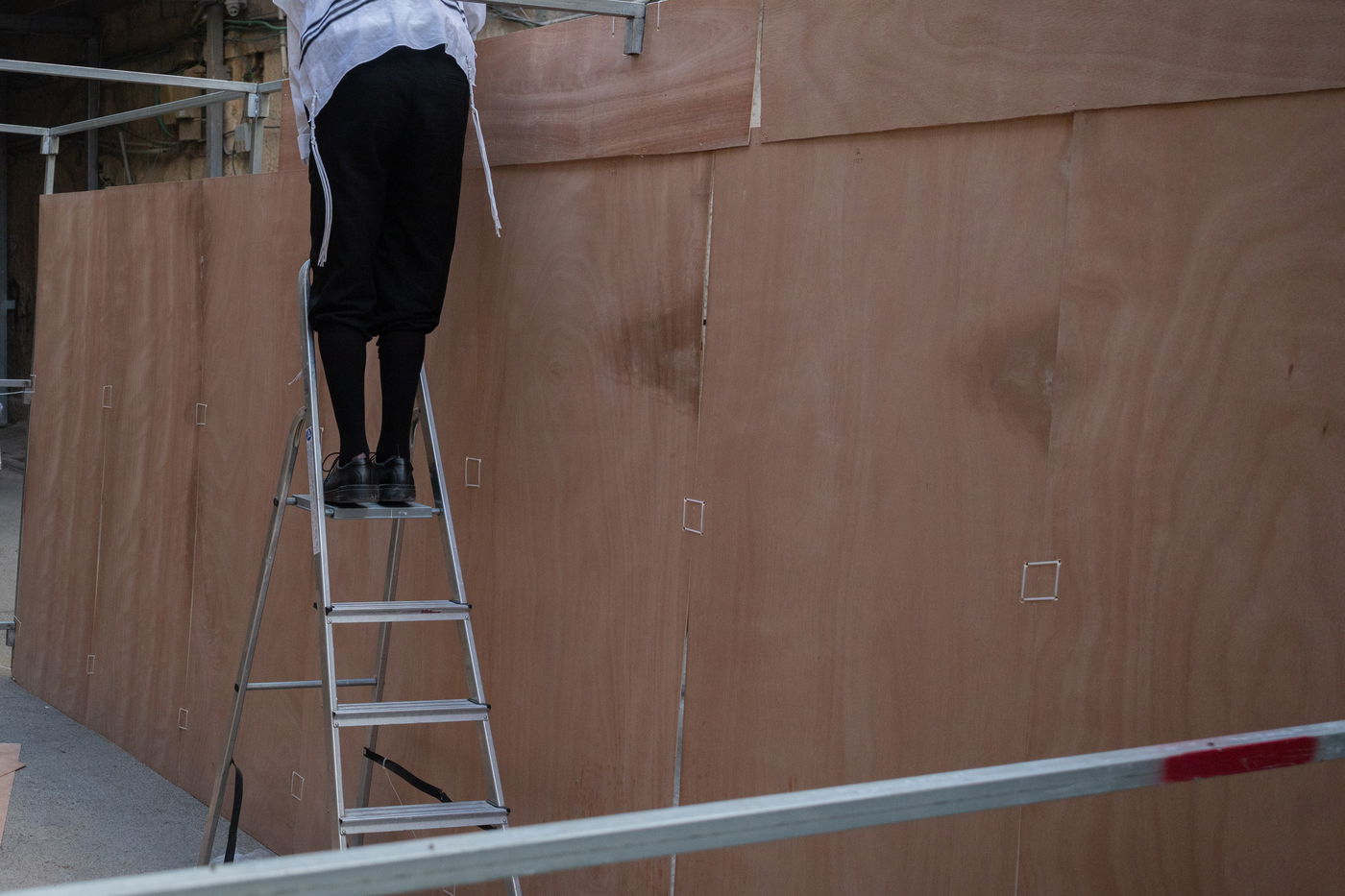 בניית סוכה | אילוסטרציה