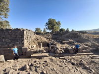 בית הכנסת שנחשף ביהודיה