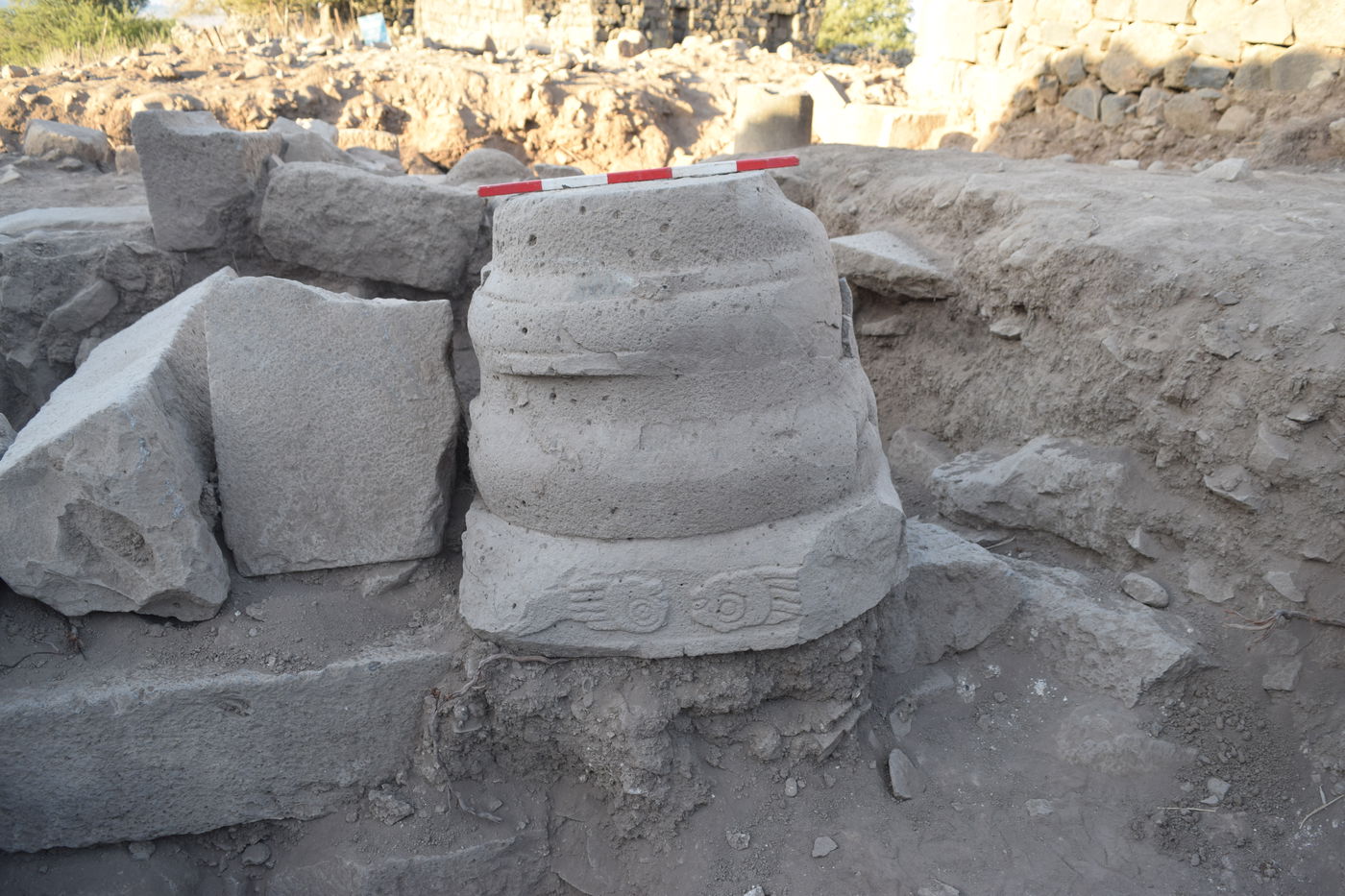 בית הכנסת שנחשף ביהודיה