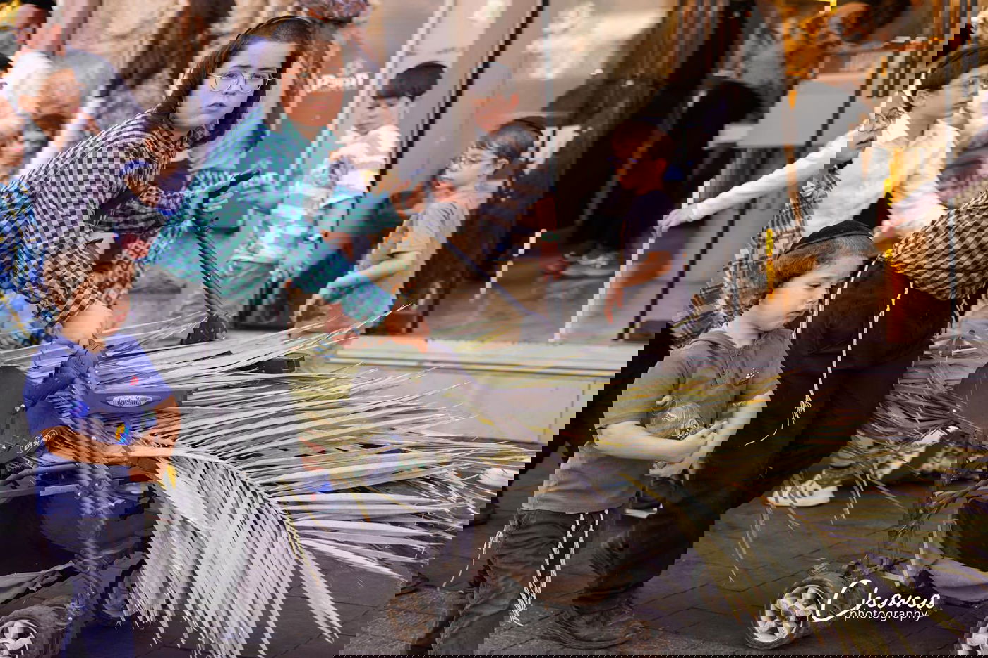 ילדי ירושלים בשוק ארבעת המינים