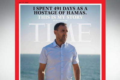 אלי שרעבי על שער המגזין טיים