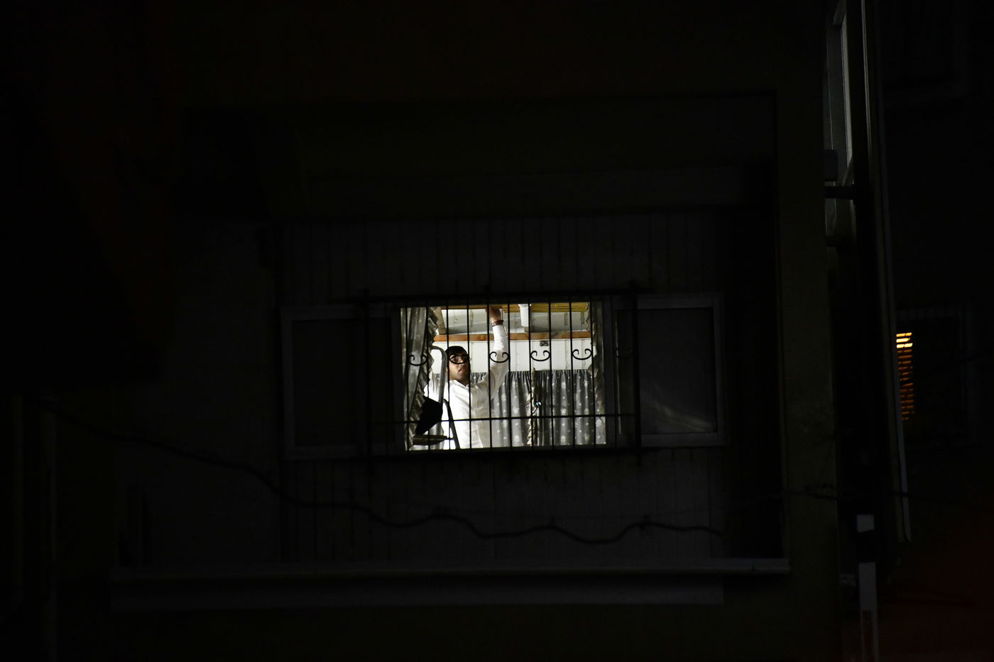 מראות ערב חג הסוכות בבני ברק