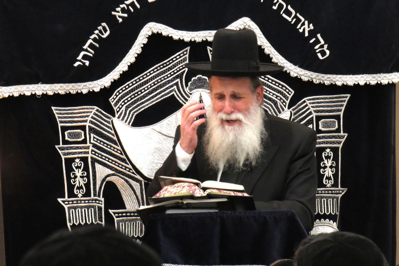 הגאון רבי אברהם סטוארט נושא דברי התעוררות