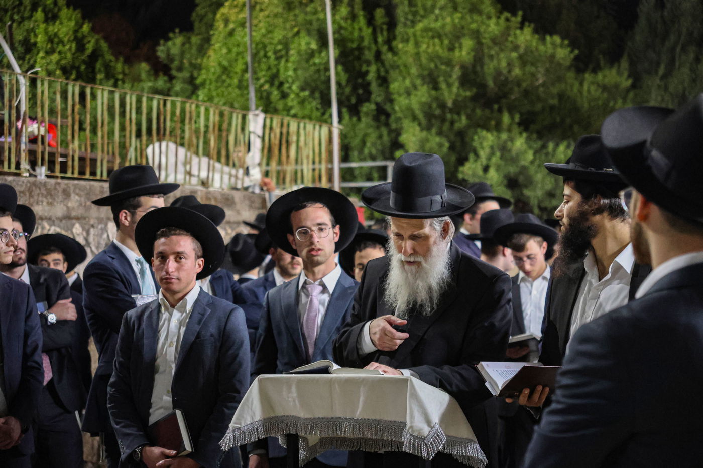 ערב ומוצאי יום כיפור בישיבת רנה של תורה בכרמיאל