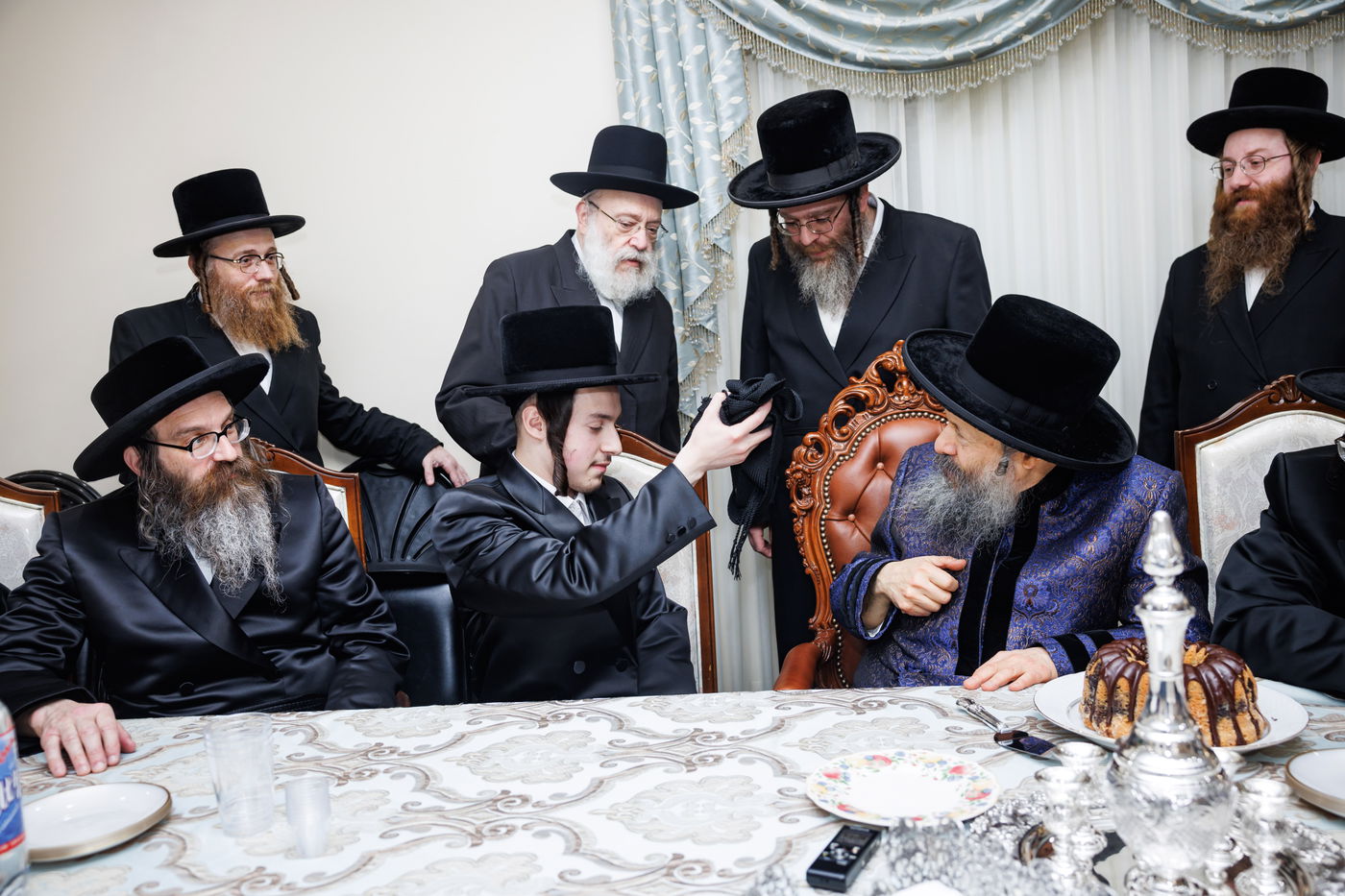 שמחת אירוסי נכדי האדמו"ר מבאבוב 45