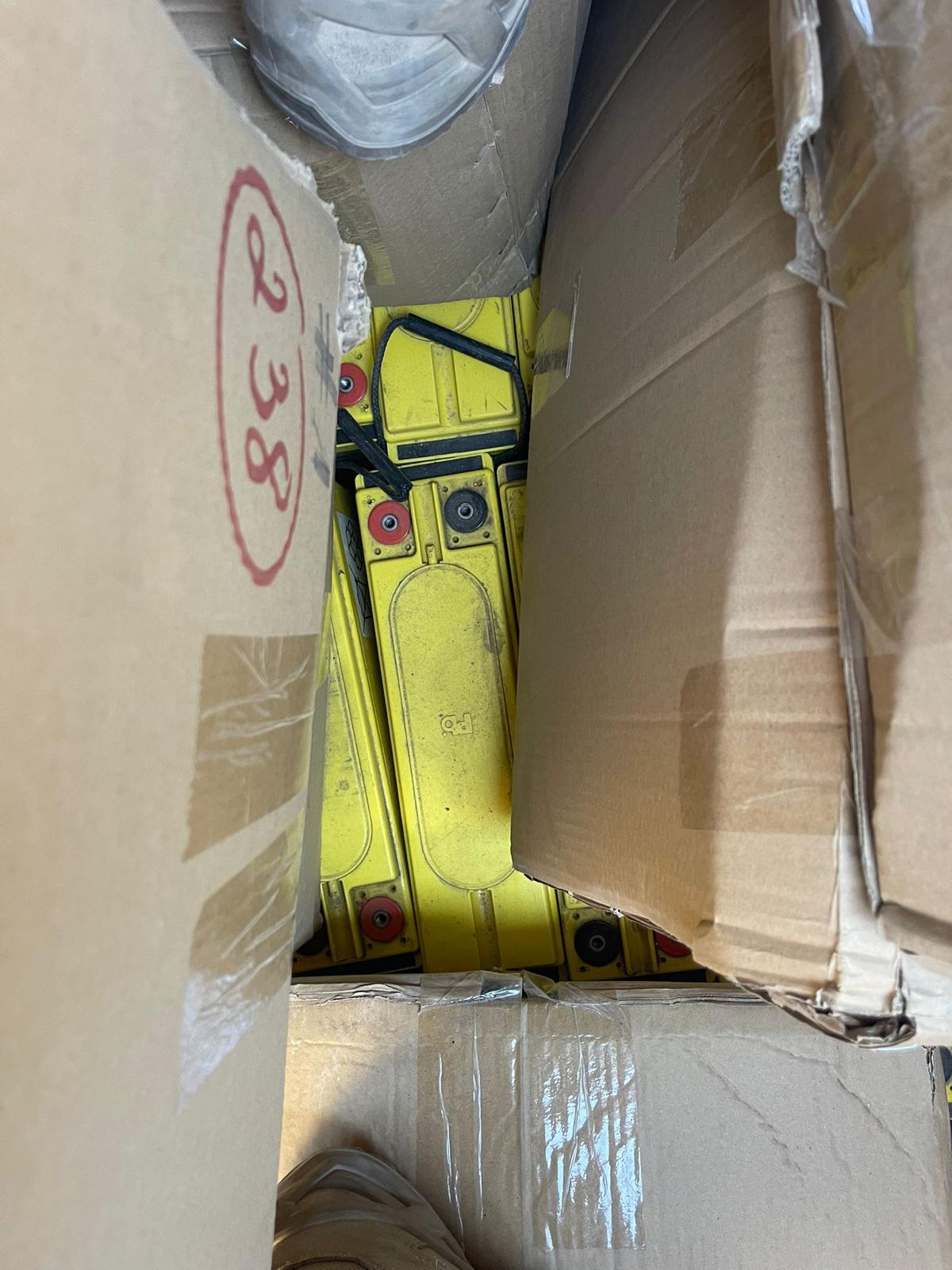 הסחורה שנתפסה בכרם שלום