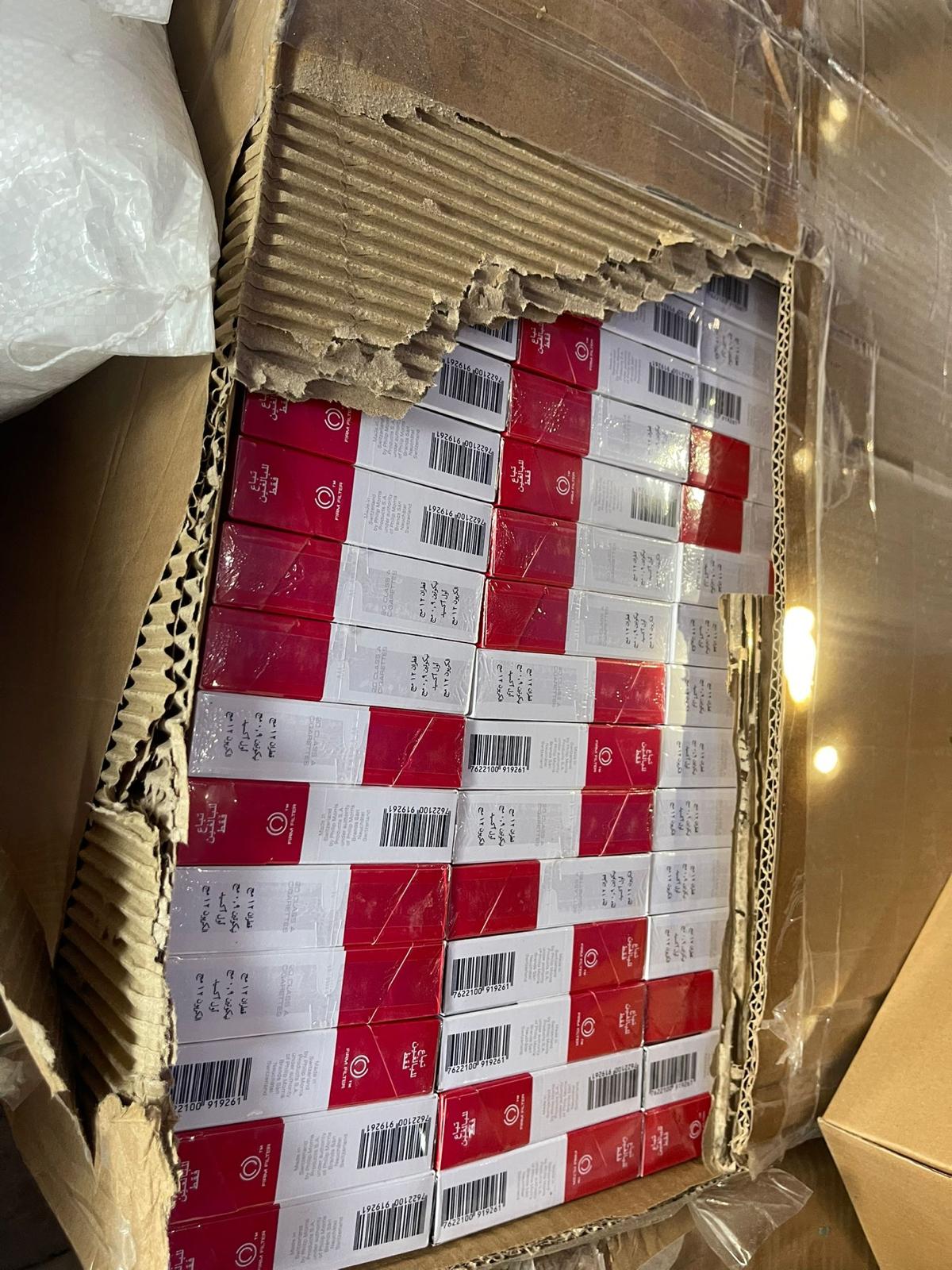 הסחורה שנתפסה בכרם שלום