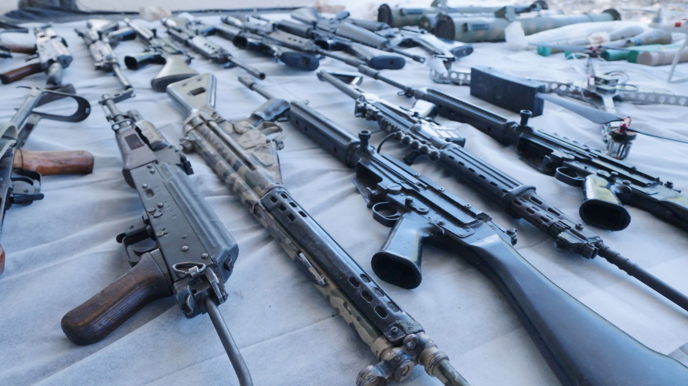 תיעוד תפיסת האמל"ח האיראני שיועד ליו"ש