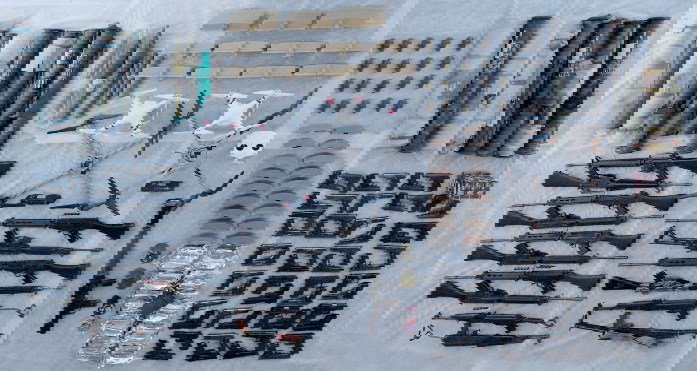 תיעוד תפיסת האמל"ח האיראני שיועד ליו"ש