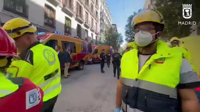 מדריד: בניין קרס בלב העיר - ארבעה עובדים נקברו חיים 