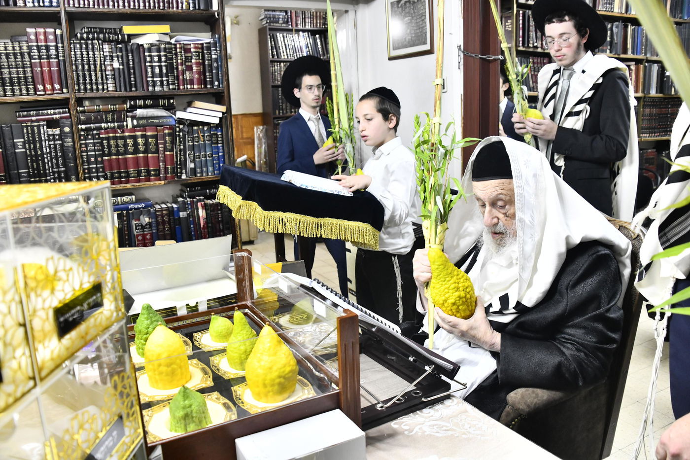 הגרב"ד פוברסקי בנטילת לולב