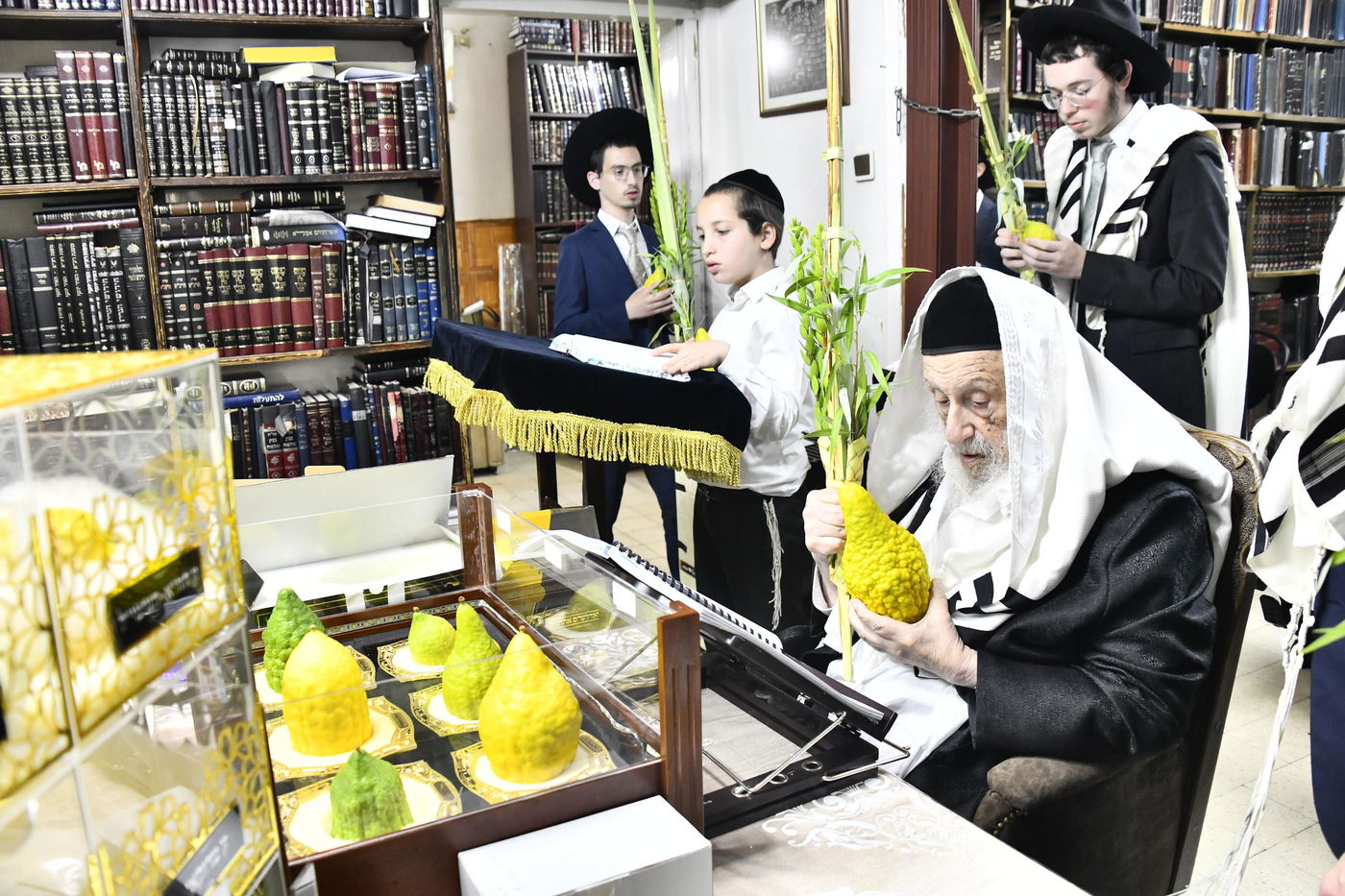 הגרב"ד פוברסקי בנטילת לולב