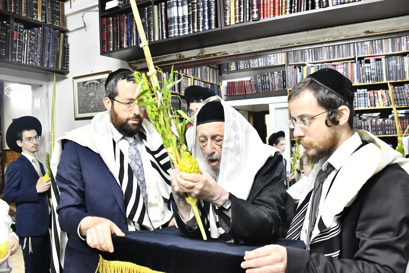 הגרב"ד פוברסקי בנטילת לולב