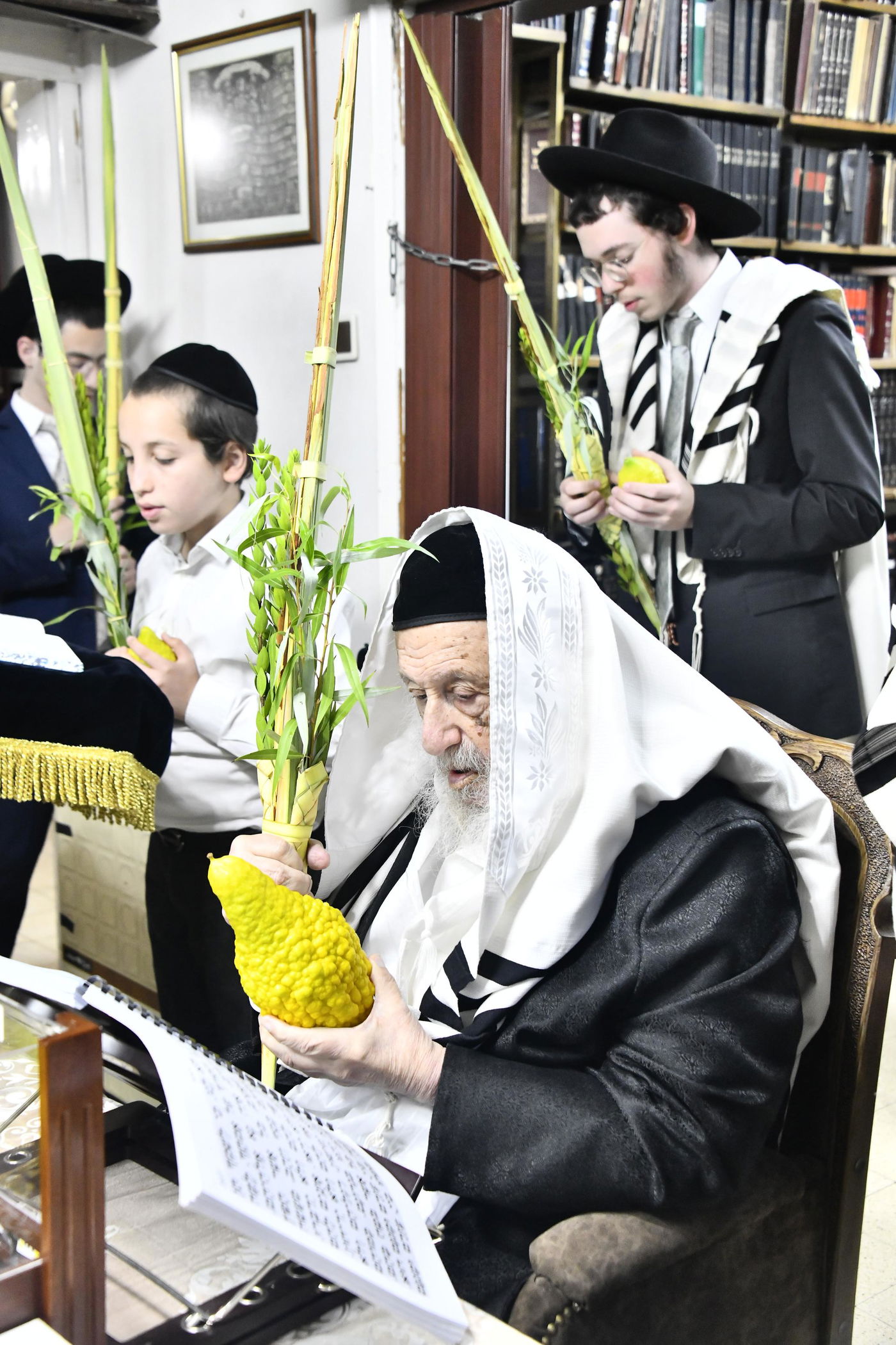 הגרב"ד פוברסקי בנטילת לולב