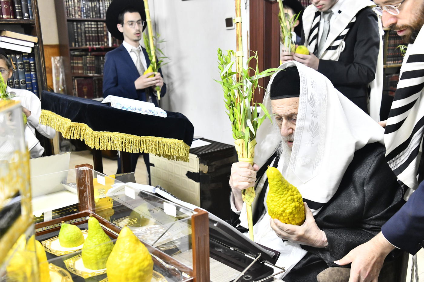 הגרב"ד פוברסקי בנטילת לולב