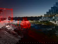 זירת התאונה הקטלנית, הבוקר