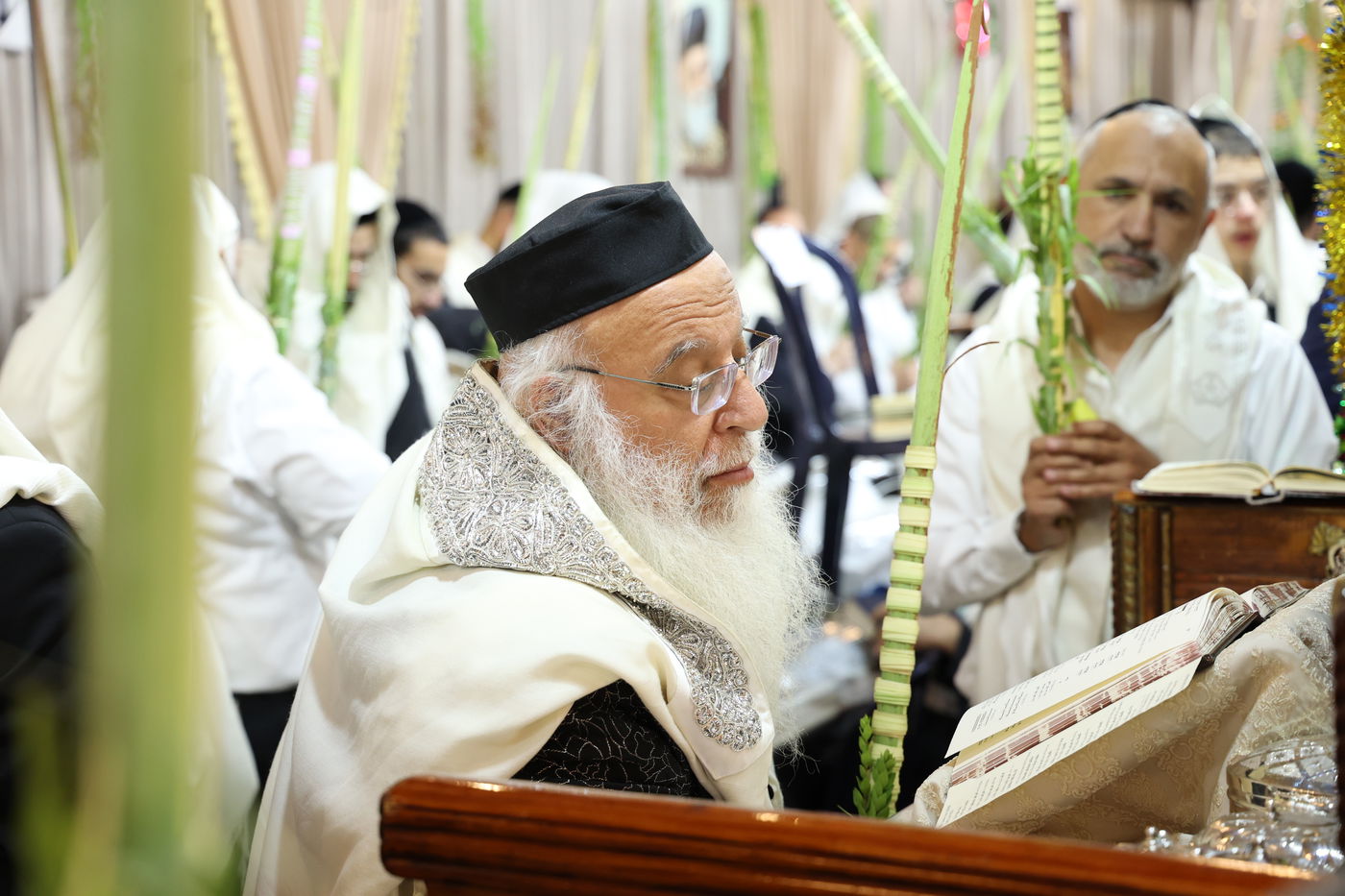 גדולי ישראל הספרדים בנטילת לולב בחול המועד
