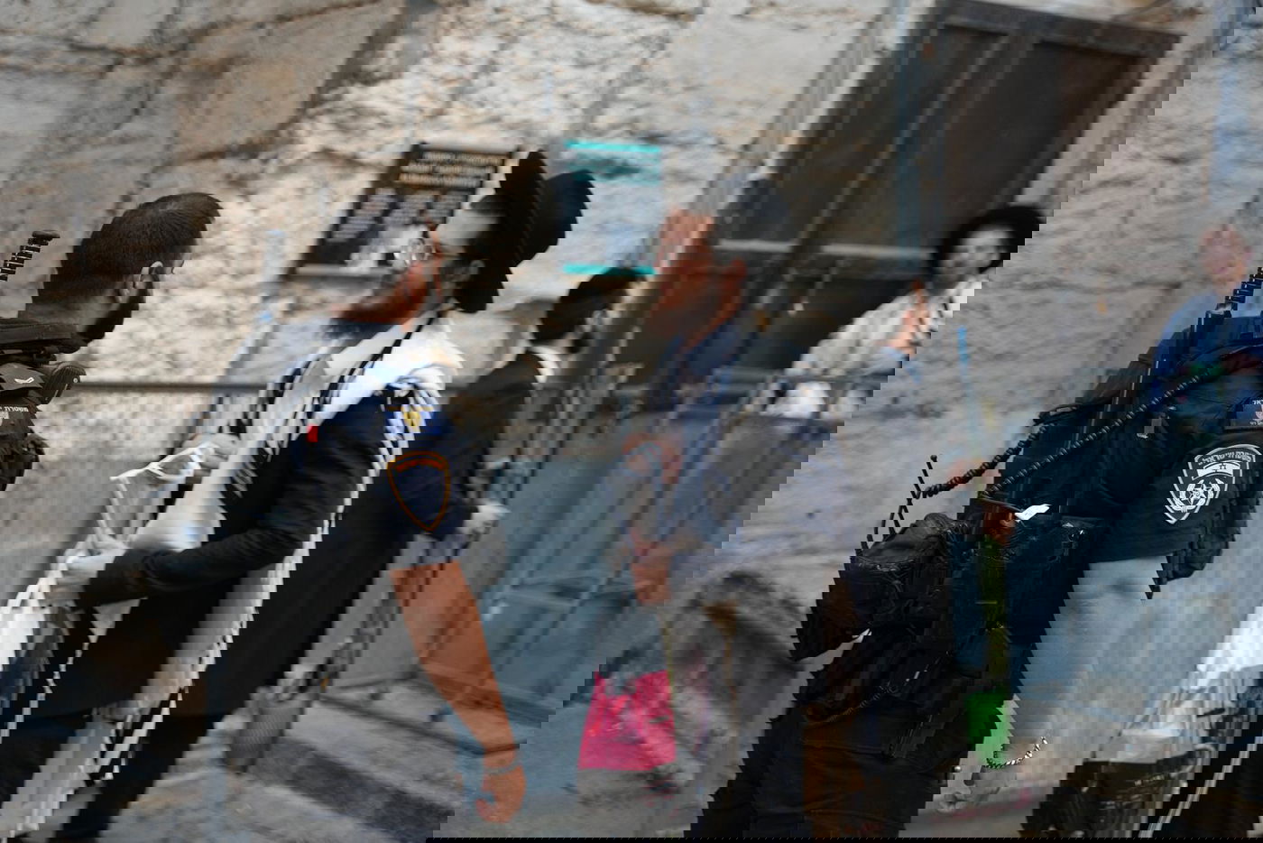 המשטרה בירושלים בחג סוכות