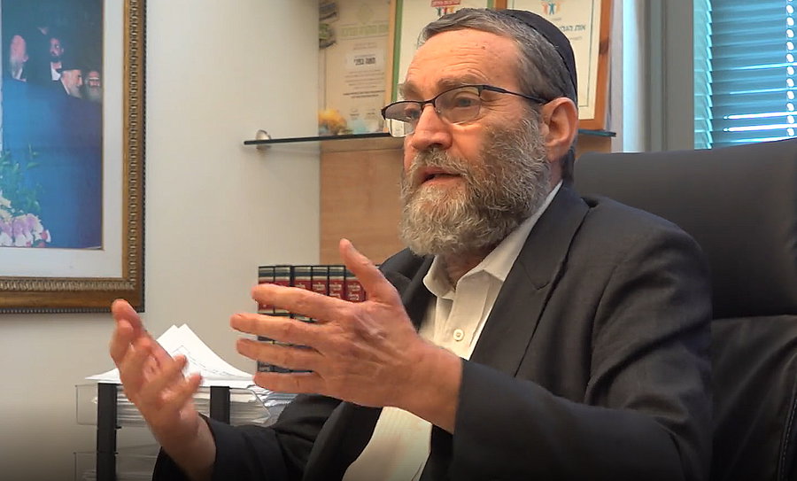 יו"ר דגל התורה חה"כ משה גפני