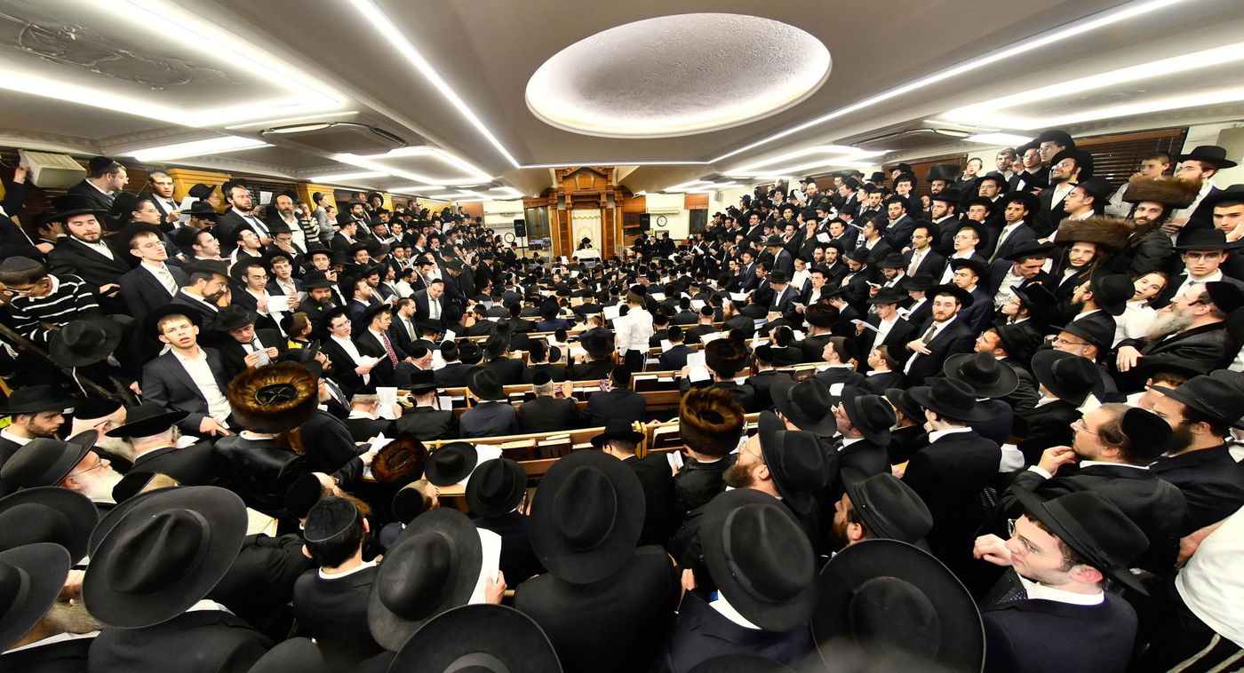 הגה"צ רבי דן סגל בשמחת בית השואבה