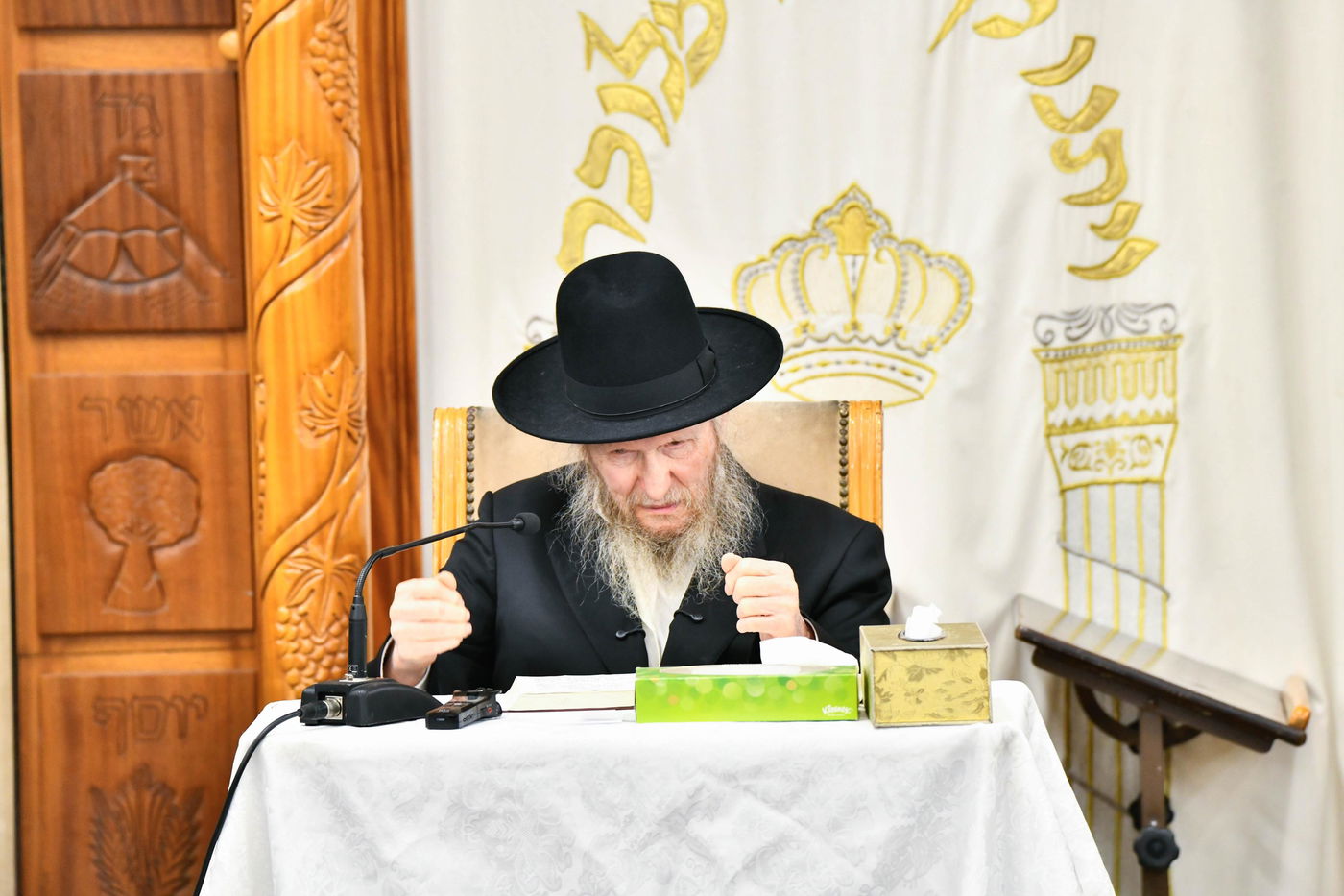 הגה"צ רבי דן סגל בשמחת בית השואבה