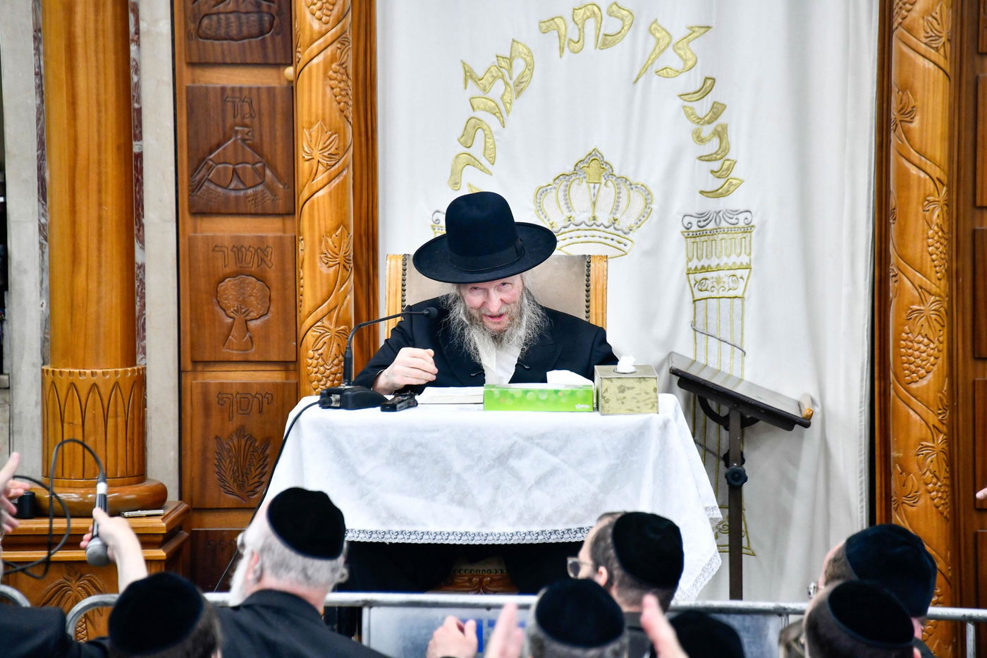 הגה"צ רבי דן סגל בשמחת בית השואבה