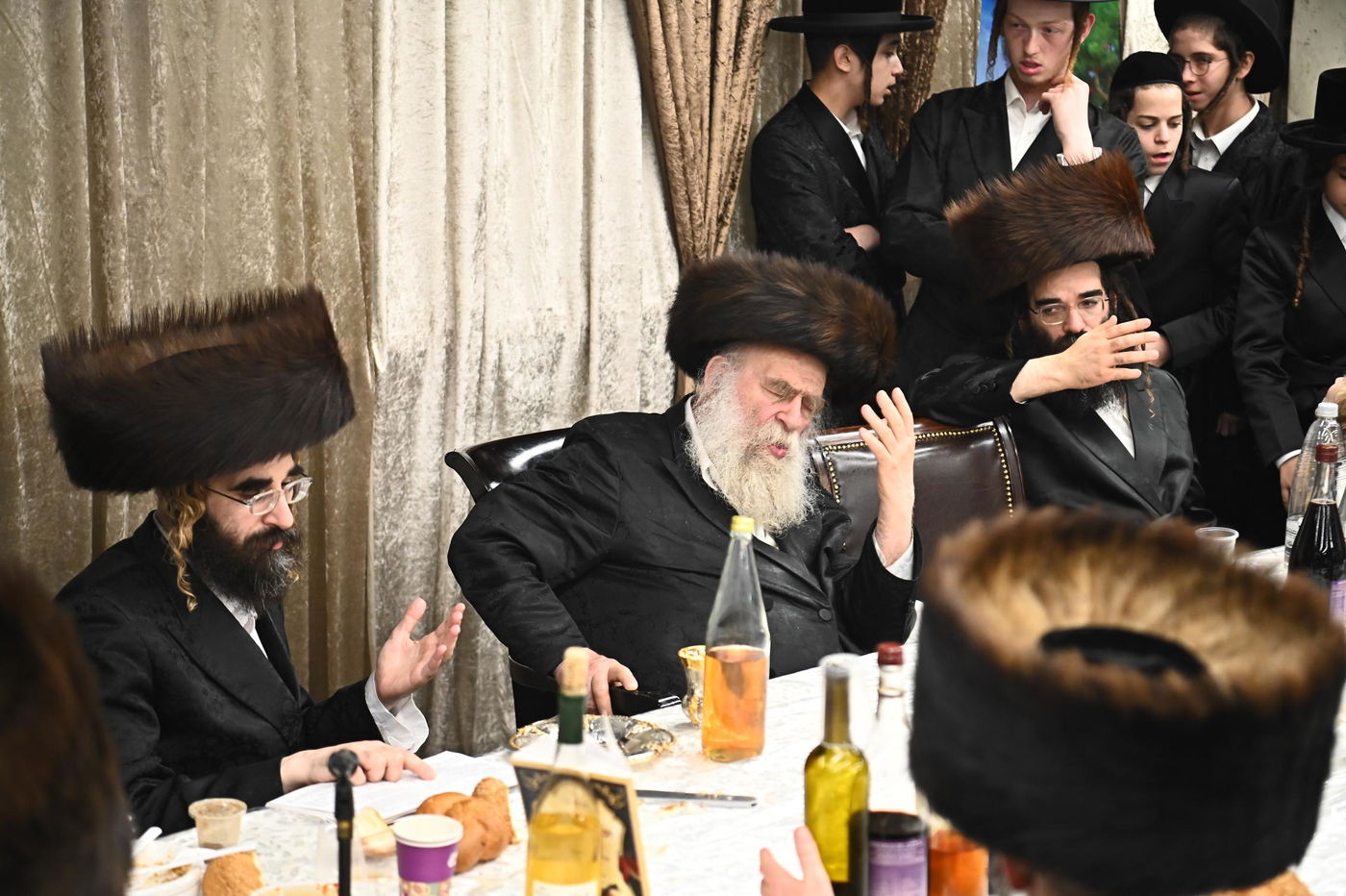 הגה"צ גאב"ד מאקאווא בטיש חוה"מ סוכות