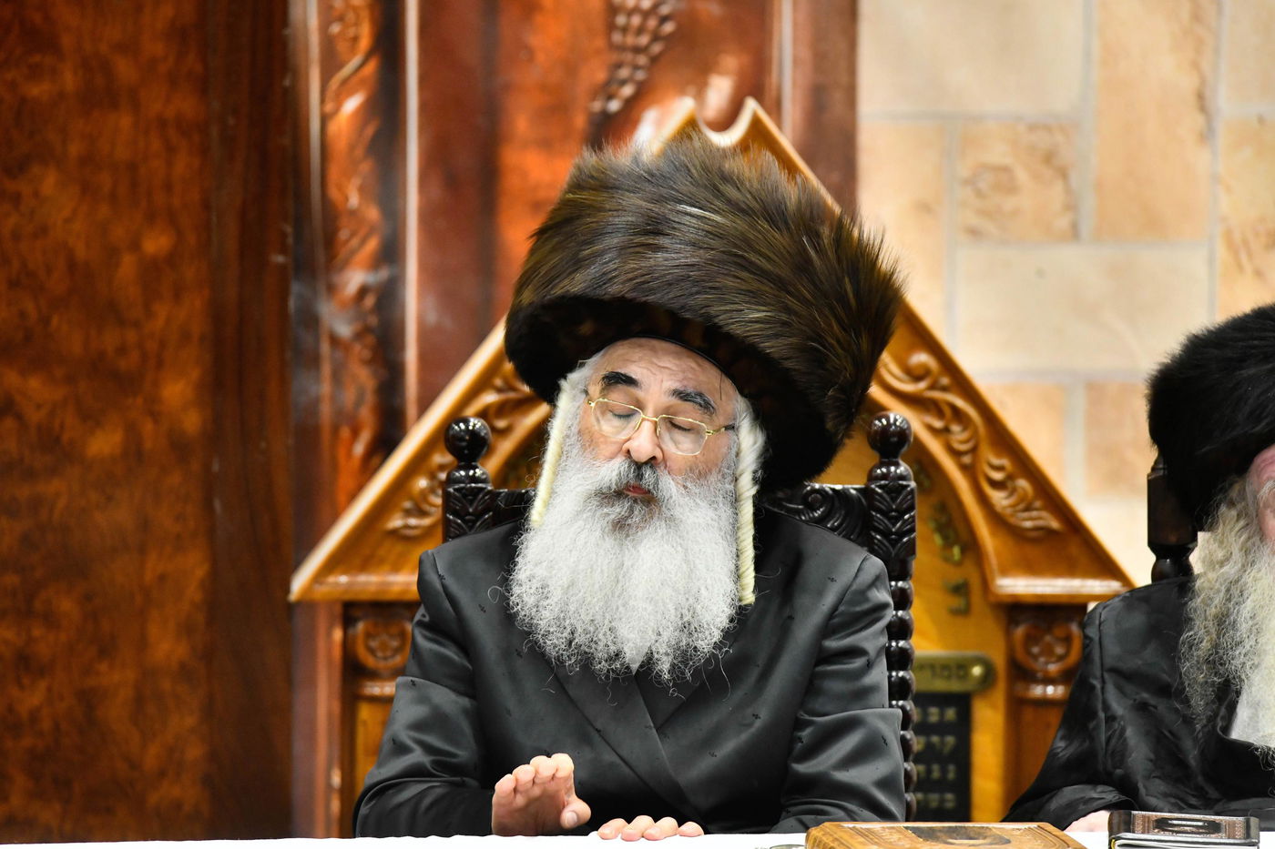 האדמו"ר מדושינסקיא בשמחת בית השואבה