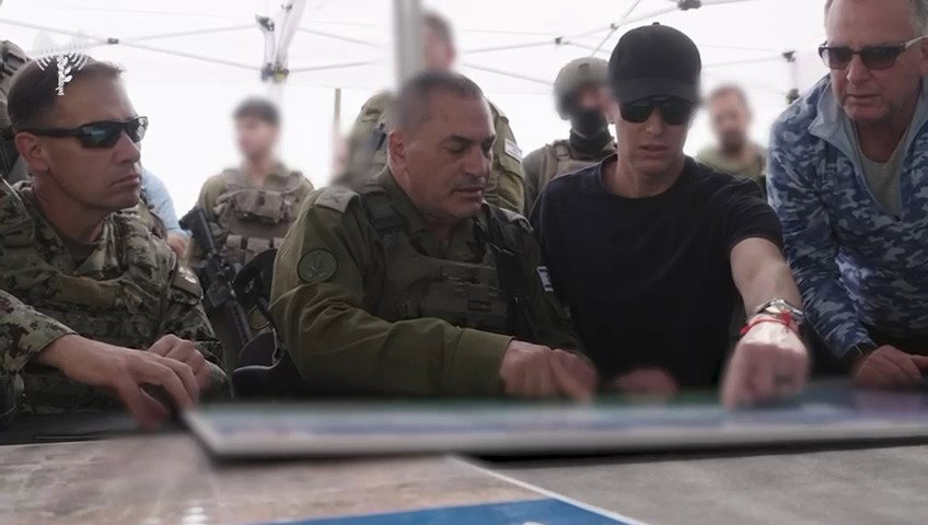 הרמטכ"ל עם ויטקוף ברצועת עזה
